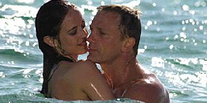 Eva Green finds out if Daniel Craig prefers his martinis shaken or stirred.