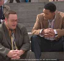 Will Smith and funny fat bloke Kevin James.