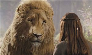 No matter how earnest he tried to look, Aslan always looked like he was lion.